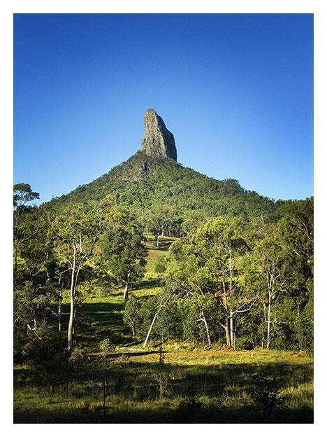 Glass Houses Mountains Image 2, Qld, Australia.